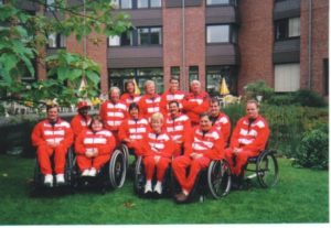 1998 Wheelchair Fencing World Championship Team in Bonn, Germany